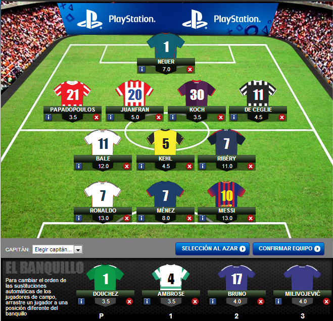 UEFA Champions League – fantasy