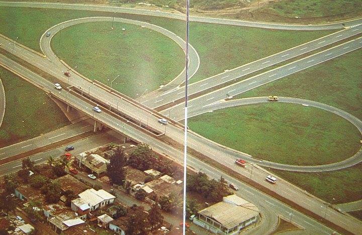 Trébol de la colonia Miraflores.