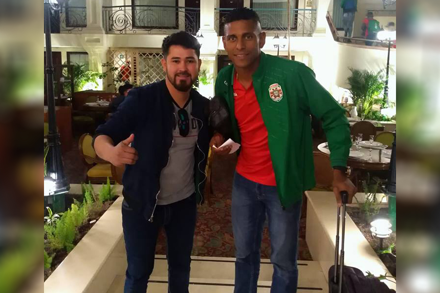El Pintor de Futbolistas y Carlo Costly.