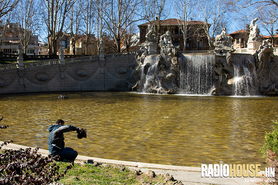 Grabando tomas del Neptuno