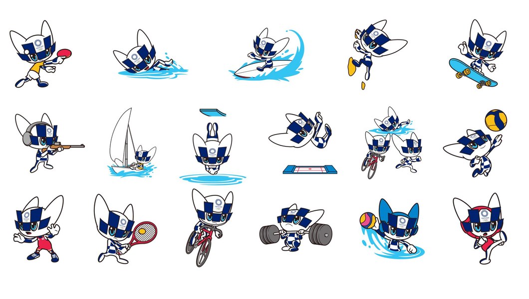 Juegos Olimpicos Japon 2020 Mascota / niponica NO.27 / Para que los juegos olímpicos sigan adelante de manera segura en el verano de 2021, el comité organizador de tokio 2020 ha estado trabajando en la mascota paralímpica de 2020 es rosada y se llama someity.